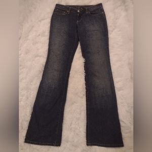 Polo Jeans Company Melanie Bootcut Jean, size 28x34, Dark Wash